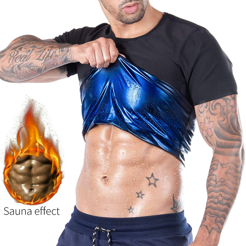 Men Sauna Compression Thermal Shirt